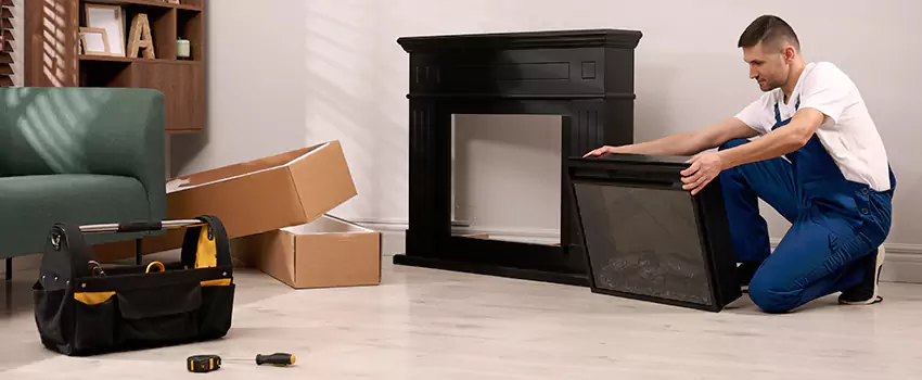 Old Rusted Metal Fireplace Repair And Replacement in Greenwood, SC